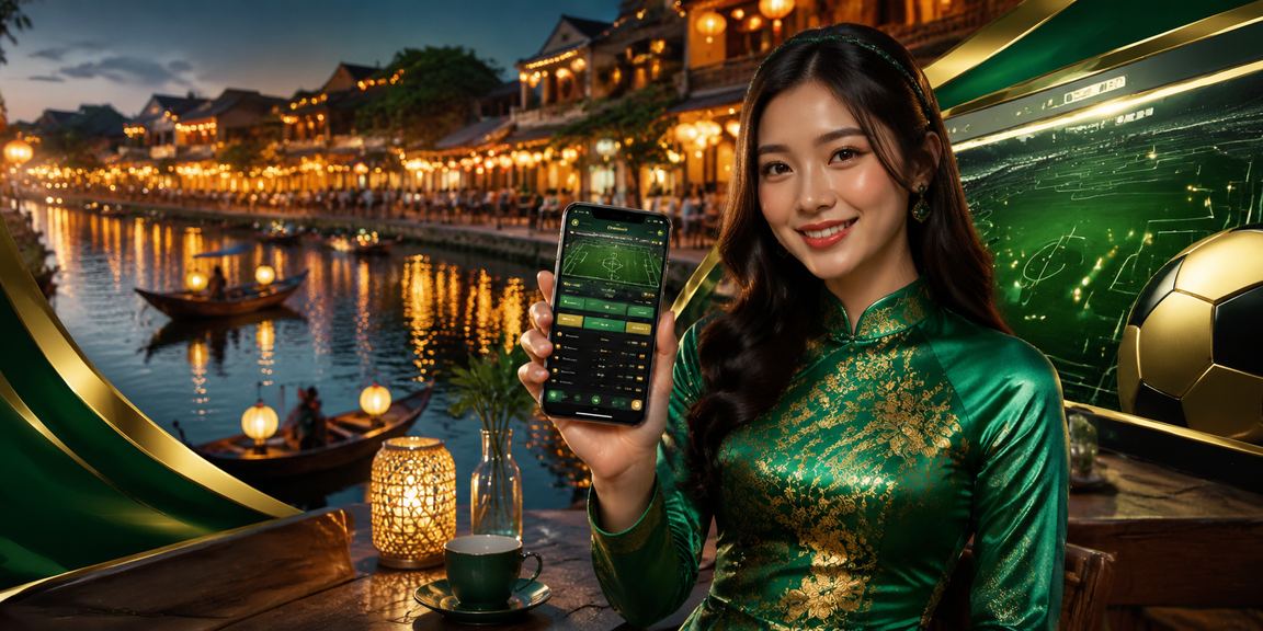 Người dùng tại Hội An theo dõi kèo bóng đá và đặt cược thể thao trên điện thoại di động