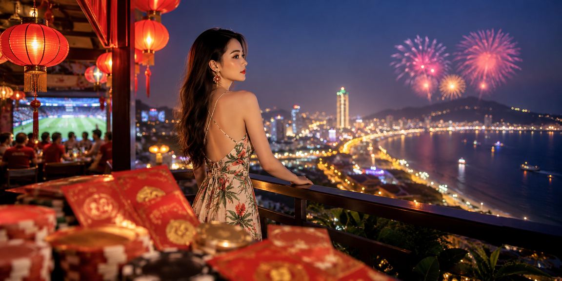 Khuyến mãi phong bì đỏ và đèn lồng đặc trưng dịp lễ tại Vũng Tàu trên nền tảng 2nguoi